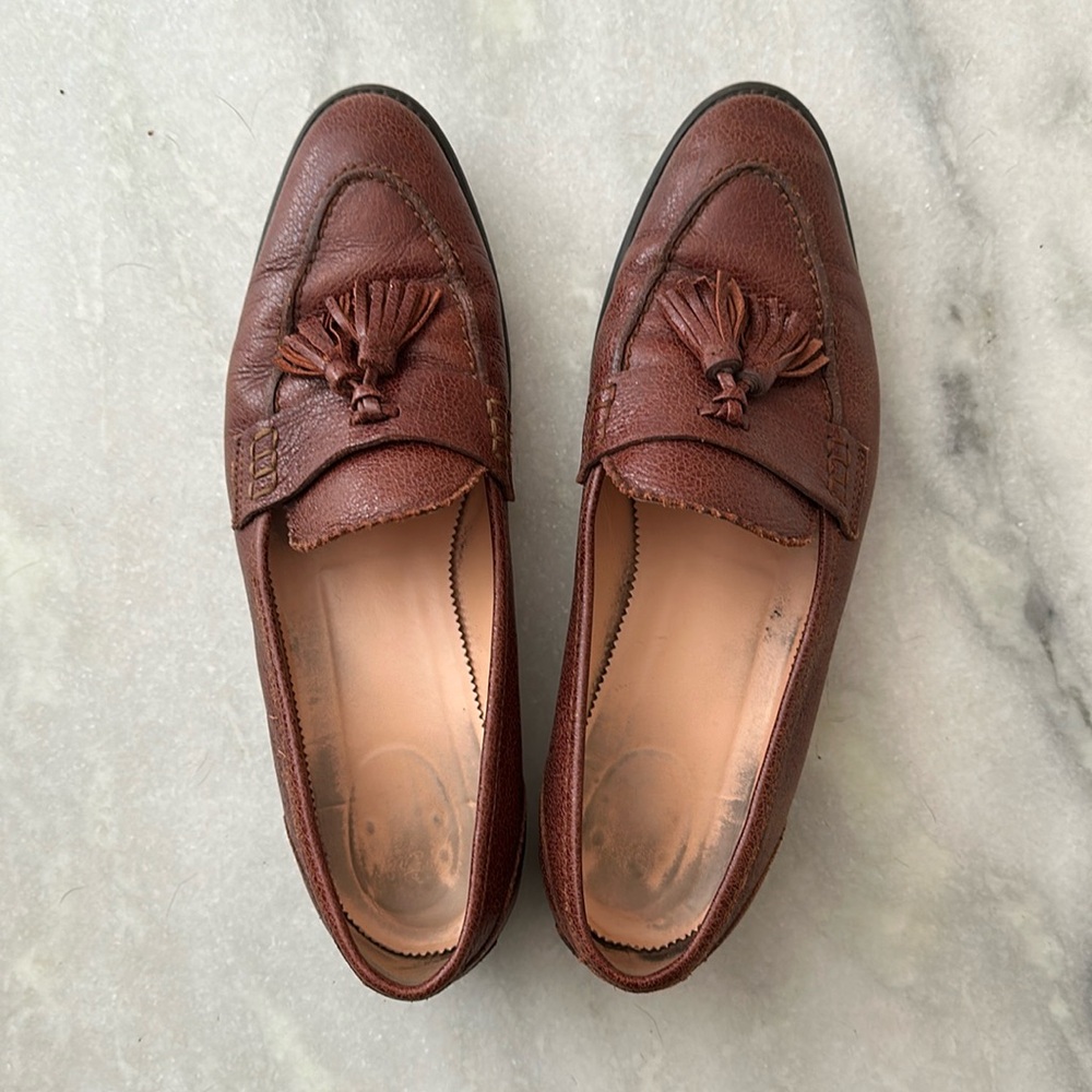 Jcrew leather loafer